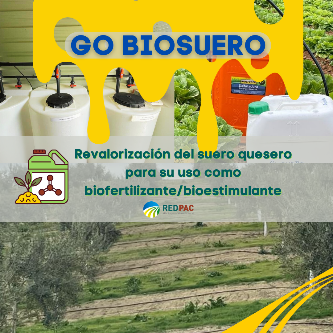 El Grupo Operativo Biosuero trabaja por el aprovechamiento del suero de queserías como biofertilizantes