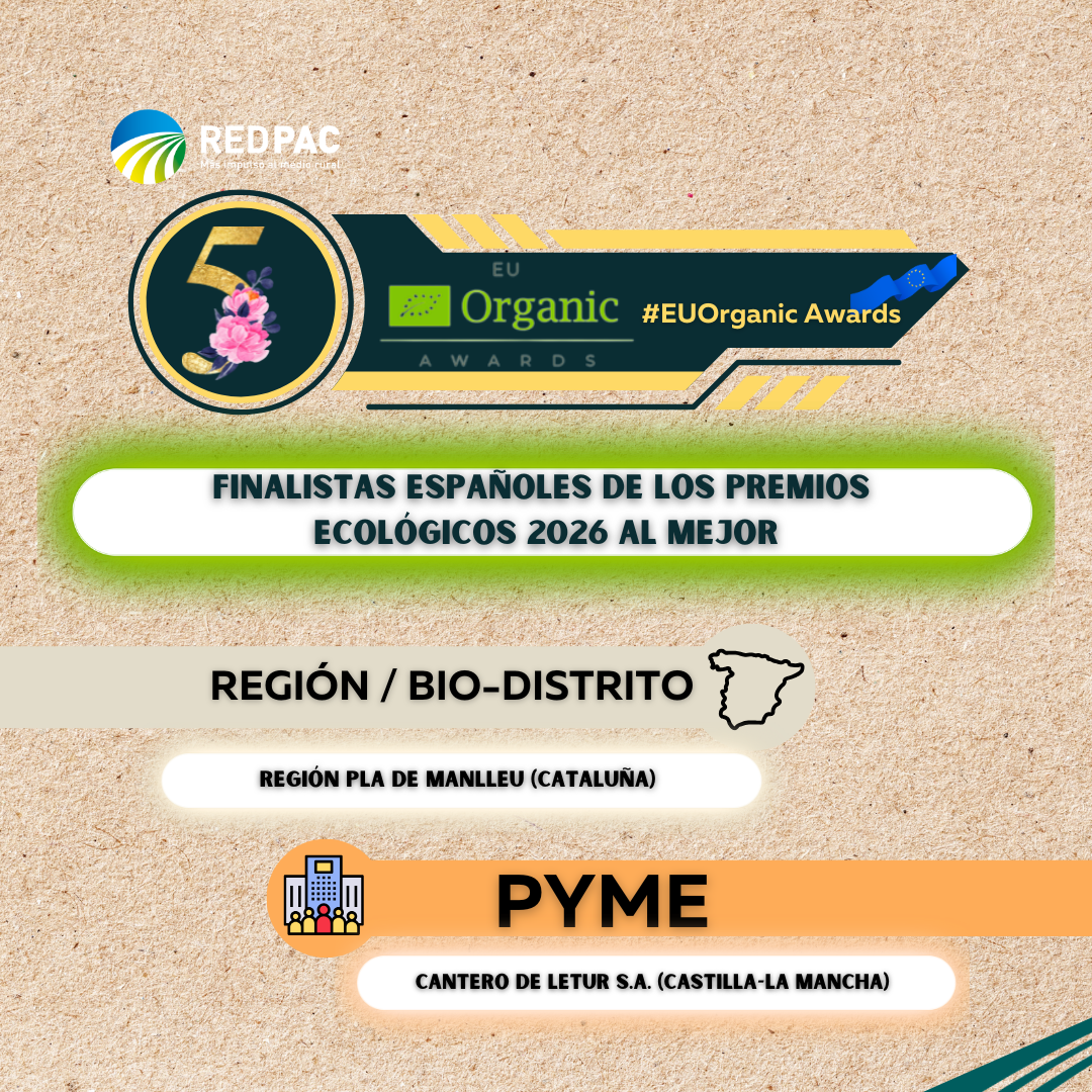 Dos proyectos españoles competirán en la final de los “Premios Ecológicos” 2026 de la Unión Europea