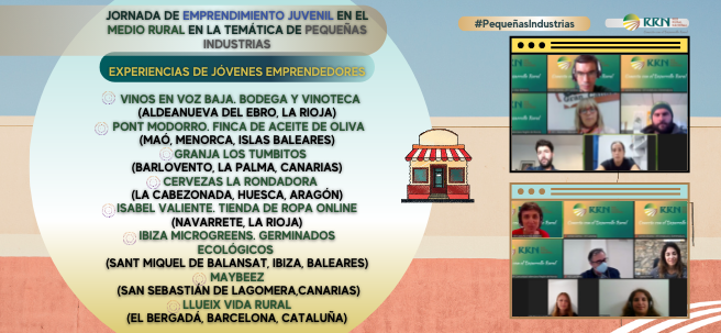 jornada “Emprendimiento juvenil en el medio rural en la temática de pequeñas industrias”