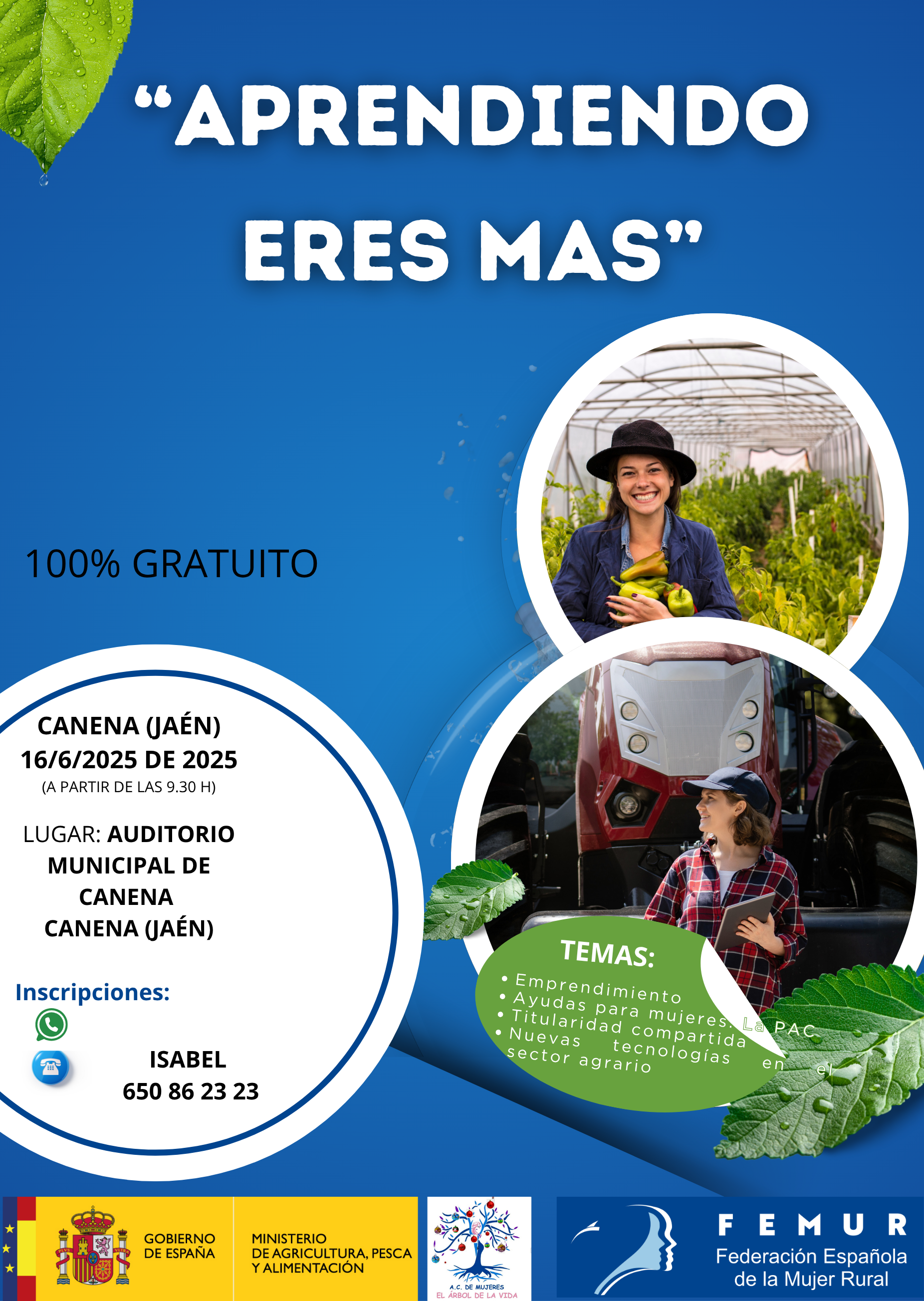 DÍA DE APRENDER QUE ES MÁIS, CANENA (XAÉN) 16 DE XUÑO DE 2025