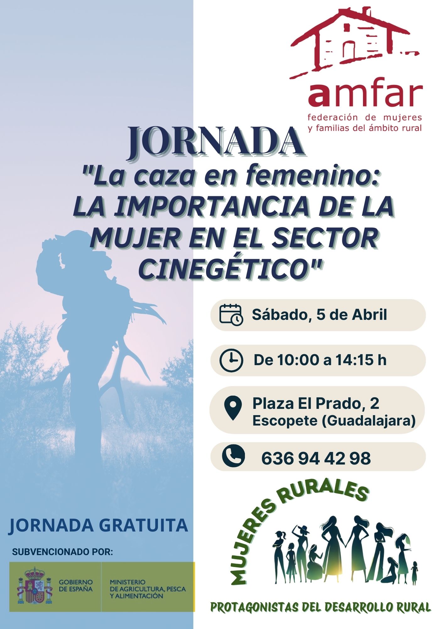 LA CAZA EN FEMENINO: LA IMPORTANCIA DE LA MUJER EN EL SECTOR CINEGÉTICO”