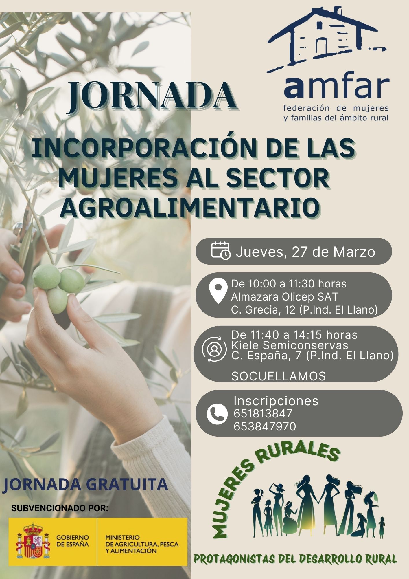 “INCORPORACIÓN DA MULLER NO SECTOR AGROALIMENTARIO”
