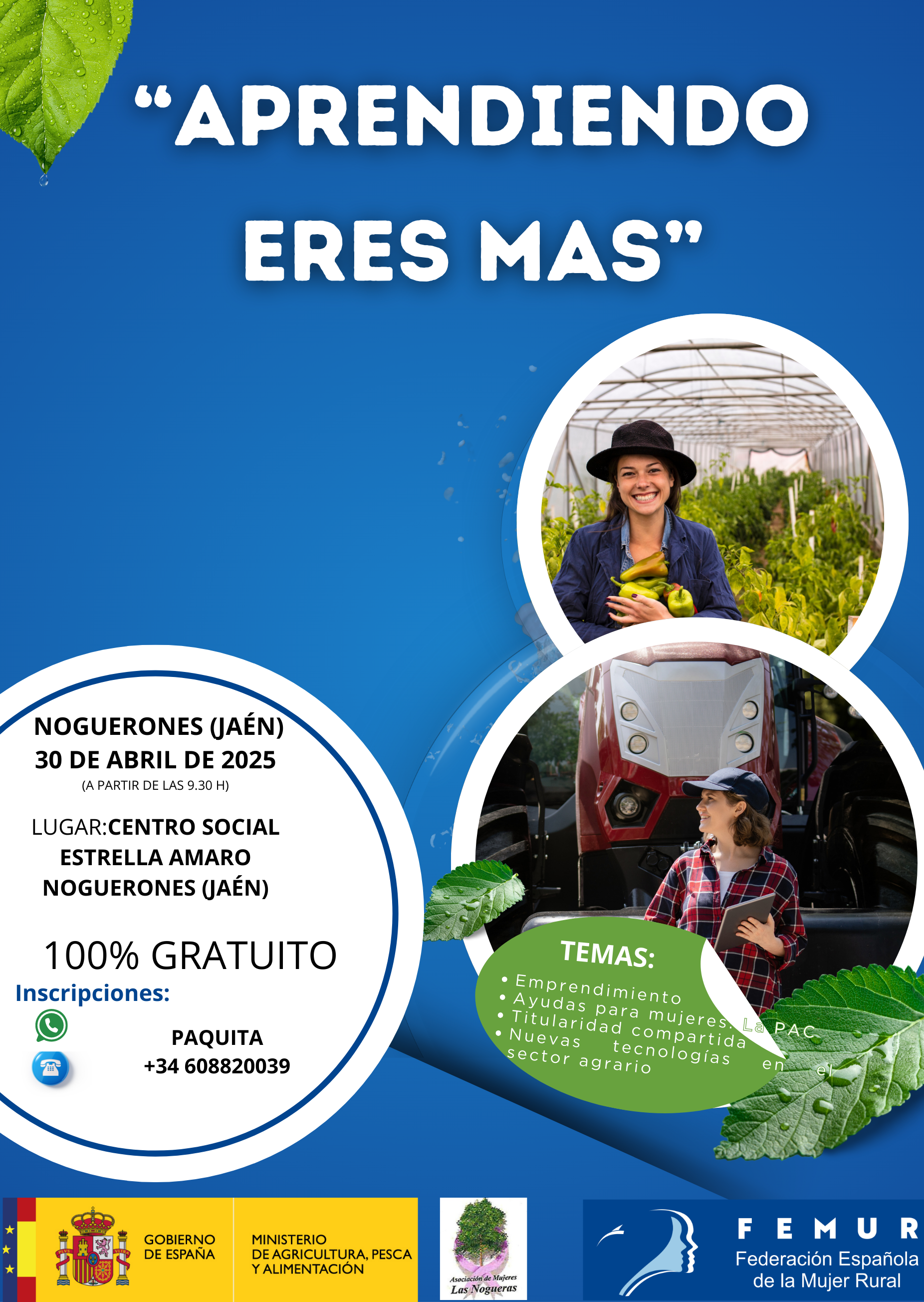 JORNADA APRENDIENDO ERES MÁS, LOS NOGUERONES (JAÉN) 30-4-2025