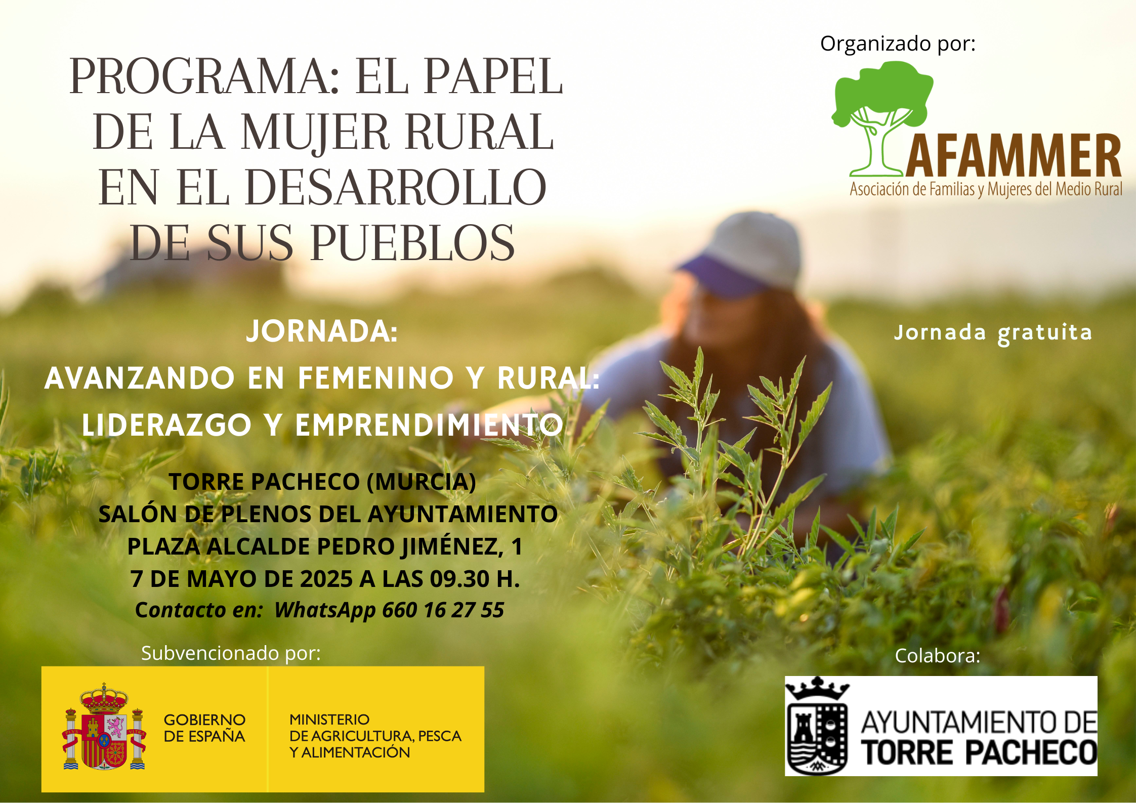 Jornada de AFAMMER en Torre Pacheco